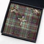 To My Beautiful Soulmate Necklace In Your Eyes I Have Found My Home Clan MacAndrew Tartan Cross Dancing Necklace