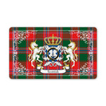 Doormat - Welcome Mat Scottish Dalzell Tartan Door Mat, Plaid Doormat
