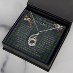 To My Beautiful Soulmate Necklace In Your Eyes I Have Found My Home Clan Donnachaidh Robertson Tartan Rising Phoenix Necklace