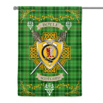House Flag - Boyle Irish Shield Celtic Cross Tartan Garden Flag St Patrick's Day Garden Flag
