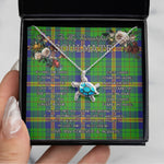 Sea Turtle Necklace To My Beautiful Soulmate Necklace In Your Eyes I Have Found My Home Clan New Mexico Tartan Blue Turtle Necklace, Valentine Necklace Gift for Girlfriend Clan Mitchell Ancient Tartan Sunflower Pendant Necklace, Scottish Tartan Jewelry, valentine necklace, necklace girlfriend, necklace for wife, cute necklaces for girlfriend, jewelry for girlfriend, to my soulmate necklace, to my future wife necklace