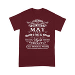 Scotstee Shop - 55th Birthday Vintage For Legends Born In May 1966 Birthday Shirt