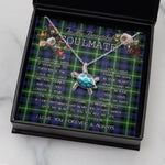 Sea Turtle Necklace To My Beautiful Soulmate Necklace In Your Eyes I Have Found My Home Clan Baillie Tartan Blue Turtle Necklace