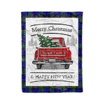 Tartan Blanket Vintage Red Truck with Christmas Tree Family Scottish Clan Sempill plaid blanket, red plaid blanket, buffalo plaid blanket, green plaid blanket, plaid fleece blanket, blue plaid blanket, red tartan blanket, tartan plaid blanket, black and white plaid blanket, , christmas plaid blanket, orange plaid blanket, tartan plaid throw blanket, pink plaid blanket, brown plaid blanket, buffalo check blanket