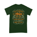 Vintage 1969 September Birthday 51 Years Old 51st Birthday Gift Birthday Shirt Vintage 1969 T Shirt - Scotstee Shop