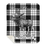 Scotstee Shop Plaid Tartan Blanket With Moose Clan MacFarlane Black & White Plaid Blanket, plaid blanket australia,plaid blanket canada,plaid christmas blanket,plaid fleece sherpa blanket,plaid sherpa blanket canada,plaid sherpa blanket lipstick,plaid sherpa blanket pink,plaid sherpa blanket queen