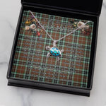 Sea Turtle Necklace To My Beautiful Soulmate Necklace In Your Eyes I Have Found My Home Clan Thomson Hunting Modern Tartan Blue Turtle Necklace
