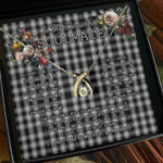To My Beautiful Soulmate Necklace In Your Eyes I Have Found My Home Clan MacPhee Black Tartan Wishbone Dancing Necklace