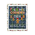 Personalized Gift Tartan Plaid Blanket Clan MacKinlay Ancient With Christmas Cookie Baking Crew Christmas Gift Blanket, Plaid Blanket, Christmas Fleece Blanket, Christmas Blanket, Tartan Blanket, Scottish Blanket, Scotland Blanket, Family Name Blanket, Custom Blanket, Personalized Blanket