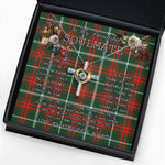 To My Beautiful Soulmate Necklace In Your Eyes I Have Found My Home Clan Prince Of Wales Tartan Cross Dancing Necklace