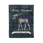 Tartan Blanket With Moose Clan Sinclair Hunting Modern Plaid Blanket Tartan Plaid Fleece Blanket, Christmas Blanket, tartan blanket, plaid blanket, red plaid blanket, buffalo plaid blanket, green plaid blanket, plaid fleece blanket, blue plaid blanket, red tartan blanket, tartan plaid blanket, black and white plaid blanket, christmas plaid blanket, orange plaid blanket, tartan plaid throw blanket, pink plaid blanket, brown plaid blanket, buffalo check blanket