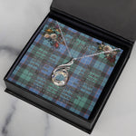 To My Beautiful Soulmate Necklace In Your Eyes I Have Found My Home Clan Mitchell Ancient Tartan Rising Phoenix Necklace
