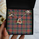 To My Beautiful Soulmate Necklace In Your Eyes I Have Found My Home Clan MacPherson Ancient Tartan Forever Love Necklace