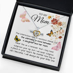 Cross Dancing Necklace - Mom Necklace Gift - To My Mom - Gift From Daughter - Mother's Day Necklace