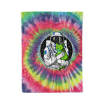 Scotstee Shop - Scotstee Shop Blanket Astronaut Alien Cat Tie Dye Hippie Fleece Blanket