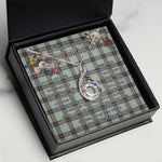 To My Beautiful Soulmate Necklace In Your Eyes I Have Found My Home Clan Bell Tartan Rising Phoenix Necklace