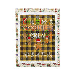 Personalized Gift Tartan Plaid Blanket Clan MacLeod of Lewis Ancient With Christmas Cookie Baking Crew Christmas Gift Blanket, Plaid Blanket, Christmas Fleece Blanket, Christmas Blanket, Tartan Blanket, Scottish Blanket, Scotland Blanket, Family Name Blanket, Custom Blanket, Personalized Blanket