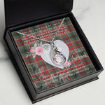 Rising Phoenix Necklace - Valentine Necklace Clan Anderson Of Arbrake Tartan Gift for Girlfriend, Gift for My Wife Rising Phoenix Necklace