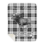 Scotstee Shop Plaid Tartan Blanket With Moose Clan Erskine Black and White Plaid Blanket, plaid blanket australia,plaid blanket canada,plaid christmas blanket,plaid fleece sherpa blanket,plaid sherpa blanket canada,plaid sherpa blanket lipstick,plaid sherpa blanket pink,plaid sherpa blanket queen