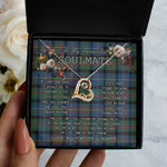 To My Beautiful Soulmate Necklace In Your Eyes I Have Found My Home Clan Cameron of Erracht Ancient Tartan Forever Love Necklace
