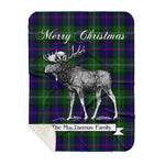 Scotstee Shop Plaid Tartan Blanket With Moose Clan MacThomas Plaid Blanket, plaid blanket australia,plaid blanket canada,plaid christmas blanket,plaid fleece sherpa blanket,plaid sherpa blanket canada,plaid sherpa blanket lipstick,plaid sherpa blanket pink,plaid sherpa blanket queen