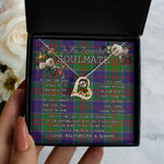 To My Beautiful Soulmate Necklace In Your Eyes I Have Found My Home Clan Stewart of Appin Hunting Tartan Forever Love Necklace