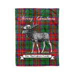 Tartan Blanket With Moose Clan MacCulloch Plaid Blanket Tartan Plaid Fleece Blanket, Christmas Blanket, tartan blanket, plaid blanket, red plaid blanket, buffalo plaid blanket, green plaid blanket, plaid fleece blanket, blue plaid blanket, red tartan blanket, tartan plaid blanket, black and white plaid blanket, christmas plaid blanket, orange plaid blanket, tartan plaid throw blanket, pink plaid blanket, brown plaid blanket, buffalo check blanket