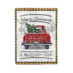 Tartan Blanket Vintage Red Truck with Christmas Tree Family Scottish Clan Gibbs plaid blanket, red plaid blanket, buffalo plaid blanket, green plaid blanket, plaid fleece blanket, blue plaid blanket, red tartan blanket, tartan plaid blanket, black and white plaid blanket, , christmas plaid blanket, orange plaid blanket, tartan plaid throw blanket, pink plaid blanket, brown plaid blanket, buffalo check blanket