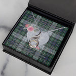 Rising Phoenix Necklace - Valentine Necklace Clan MacKenzie Dress Ancient Tartan Gift for Girlfriend, Gift for My Wife Rising Phoenix Necklace