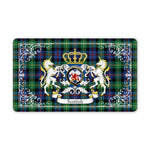 Doormat - Welcome Mat Scottish Farquharson Ancient Tartan Door Mat, Plaid Doormat