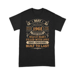 Scotstee Shop - 59th Birthday Gifts 59 Years Old Retro Born In May 1962 Birthday Shirt