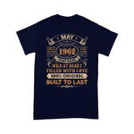 Scotstee Shop - 59th Birthday Gifts 59 Years Old Retro Born In May 1962 Birthday Shirt