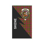 Scotstee Shop Skene Tartan Garden Flag - Flash Style