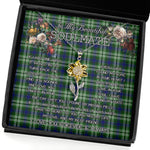 To My Beautiful Soulmate Sunflower Necklace In Your Eyes I Have Found My Home Clan Blackadder Tartan Jewelry For Girlfriend, Tartan Sunflower Pendant Necklace, Scottish Tartan Jewelry, valentine necklace, necklace girlfriend, necklace for wife, cute necklaces for girlfriend, jewelry for girlfriend, to my soulmate necklace, to my future wife necklace