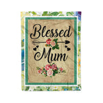 Scotstee Shop - Personalized Womens Blessed to be called Mom For Mother Day Gifts Fleece Blanket