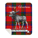 Scotstee Shop Plaid Tartan Blanket With Moose Clan MacNicol Plaid Blanket, plaid blanket australia,plaid blanket canada,plaid christmas blanket,plaid fleece sherpa blanket,plaid sherpa blanket canada,plaid sherpa blanket lipstick,plaid sherpa blanket pink,plaid sherpa blanket queen