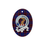Wedderburn Scottish Clan Badge Plaid Ornament Gift. Christmas Tree Ornament Wedderburn Tartan Ornament,  ceramic ornament, personalized christmas ornaments, christmas tree ornaments, christmas door decorations, Plaid Ornament, Tartan Ceramic Ornament