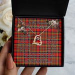 To My Beautiful Soulmate Necklace In Your Eyes I Have Found My Home Clan Hepburn Tartan Forever Love Necklace