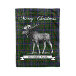 Tartan Blanket With Moose Clan Ogilvie Hunting Plaid Blanket Tartan Plaid Fleece Blanket, Christmas Blanket, tartan blanket, plaid blanket, red plaid blanket, buffalo plaid blanket, green plaid blanket, plaid fleece blanket, blue plaid blanket, red tartan blanket, tartan plaid blanket, black and white plaid blanket, christmas plaid blanket, orange plaid blanket, tartan plaid throw blanket, pink plaid blanket, brown plaid blanket, buffalo check blanket