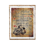 Scotstee Shop - Fleece Blanket - Customized Gift For Family Letter To My Husband Present Fleece Blanket