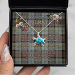 Sea Turtle Necklace To My Beautiful Soulmate Necklace In Your Eyes I Have Found My Home Clan MacLeod Of Harris Weathered Tartan Blue Turtle Necklace, Valentine Necklace Gift for Girlfriend Clan Mitchell Ancient Tartan Sunflower Pendant Necklace, Scottish Tartan Jewelry, valentine necklace, necklace girlfriend, necklace for wife, cute necklaces for girlfriend, jewelry for girlfriend, to my soulmate necklace, to my future wife necklace