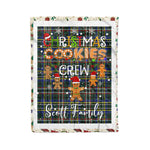 Personalized Gift Tartan Plaid Blanket Clan Scott Green Modern With Christmas Cookie Baking Crew Christmas Gift Blanket, Plaid Blanket, Christmas Fleece Blanket, Christmas Blanket, Tartan Blanket, Scottish Blanket, Scotland Blanket, Family Name Blanket, Custom Blanket, Personalized Blanket