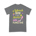Womens March 1976 Birthday Gifts March Girl Birthday Shirt 45th Birthday Shirt 45th birthday t shirt - Scotstee Shop