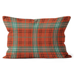Plaid Pillow Morrison Red Ancient Tartan Plaid Throw Pillow Home Decor Plaid Christmas Pillows - Scotstee Shop