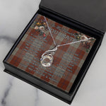 To My Beautiful Soulmate Necklace In Your Eyes I Have Found My Home Clan Davidson Dress Dancers Tartan Rising Phoenix Necklace