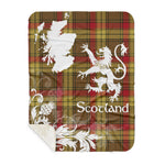 Sherpa Blanket - Tartan Blanket Thistle and Lion Scottish Clan MacMillan Old Weathered Plaid Blanket, plaid sherpa blanket queen,purple sherpa blanket,queen sherpa blanket,queen size sherpa blanket,red sherpa blanket,scottish tartan blankets,sherpa blanket,sherpa christmas blanket