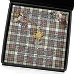 To My Beautiful Soulmate Sunflower Necklace In Your Eyes I Have Found My Home Clan Stewart Dress Ancient Tartan Jewelry For Girlfriend, Tartan Sunflower Pendant Necklace, Scottish Tartan Jewelry, valentine necklace, necklace girlfriend, necklace for wife, cute necklaces for girlfriend, jewelry for girlfriend, to my soulmate necklace, to my future wife necklace