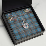 To My Beautiful Soulmate Necklace In Your Eyes I Have Found My Home Clan Garden Tartan Rising Phoenix Necklace