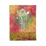 Scotstee Shop - Scotstee Shop Blanket Astronaut Bicycle Sunflower Hippie Fleece Blanket