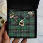 To My Beautiful Soulmate Necklace In Your Eyes I Have Found My Home Clan MacAlpine Tartan Forever Love Necklace